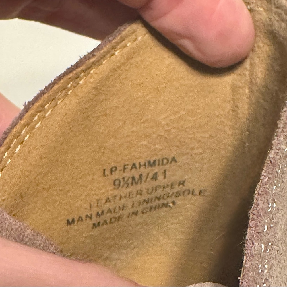 Lucky Brand Women’s Suede Ankle Booties 9.5 - Picture 6 of 10